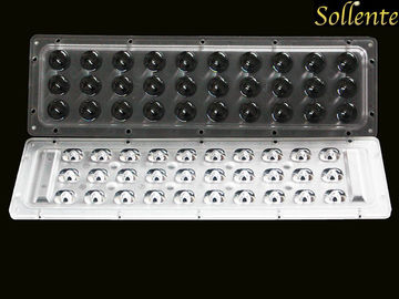 Linsen-Reihe des 120 Grad-Polycarbonats-LED für hohe Beleuchtung des Mast-30W
