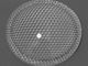 Runde klare LED optische Plano konvexe Linse 10 Watt-38 Millimeter 60 Grad
